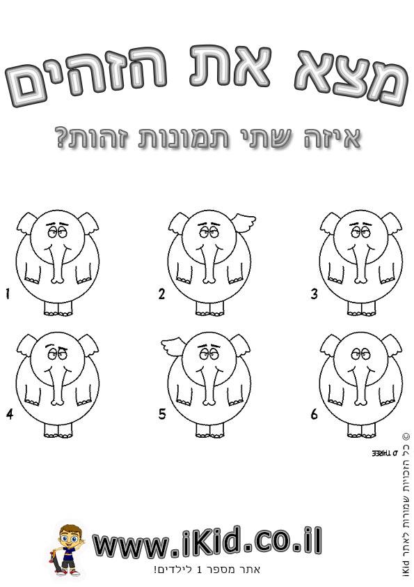 פילים זהים