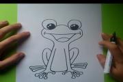 איך מציירים צפרדע