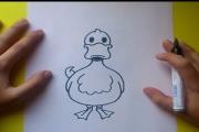 איך מציירים ברווז