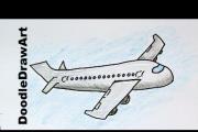 איך מציירים מטוס