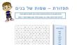 תפזורת - שמות של בנים